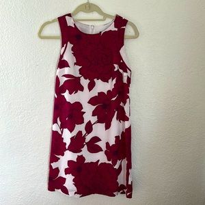 Petite Banana Republic floral shift dress